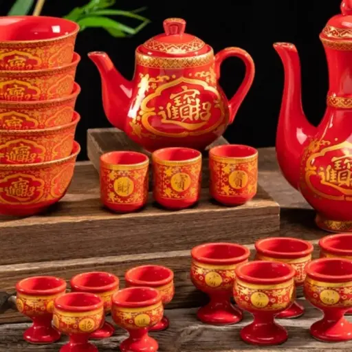 神台供奉陶瓷杯套